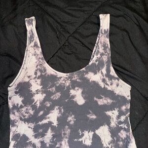 Garage Black and Gray Tank Top